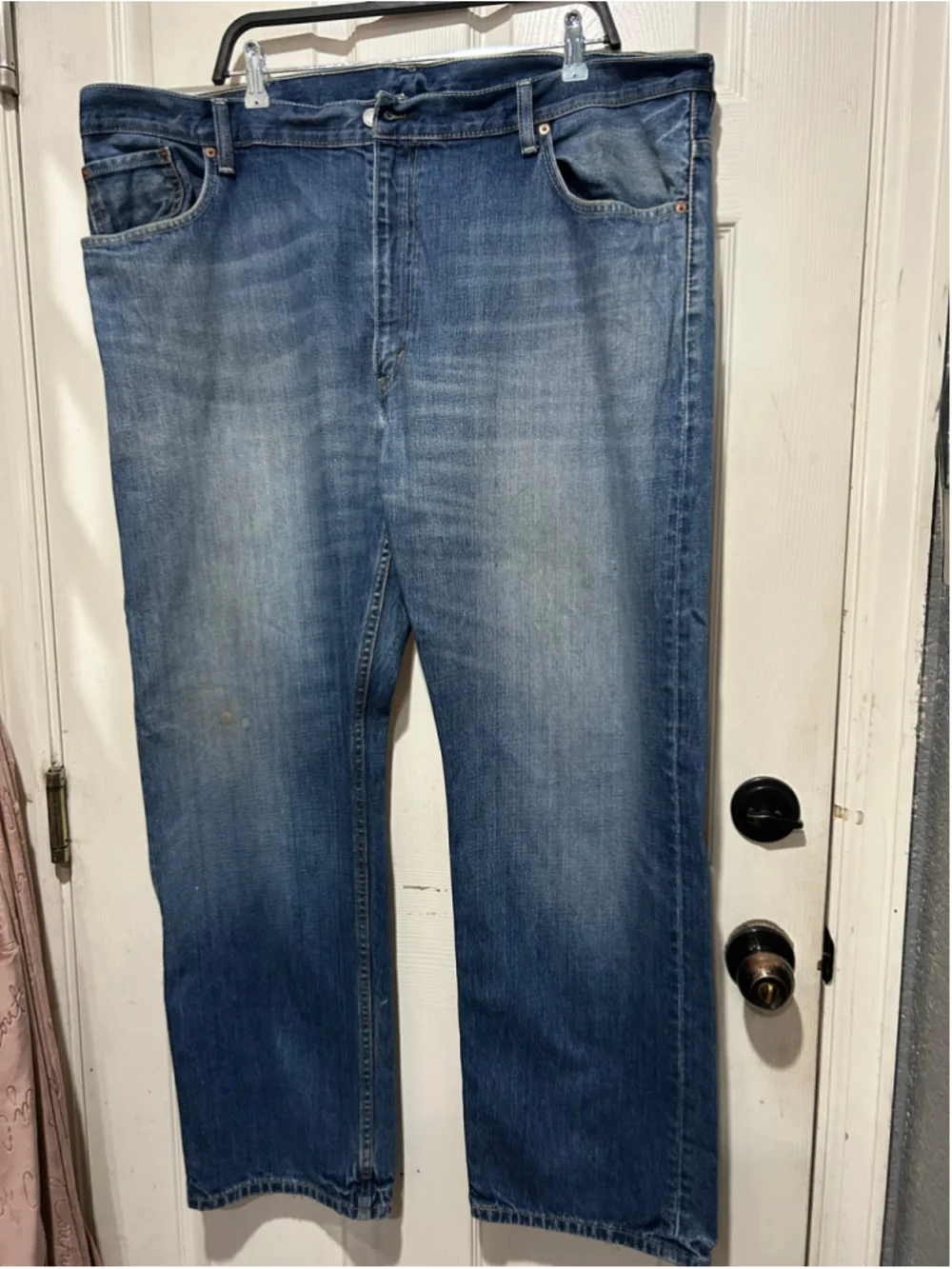 Men's Levi's 559 Straight Leg Jeans Blue Waist 44